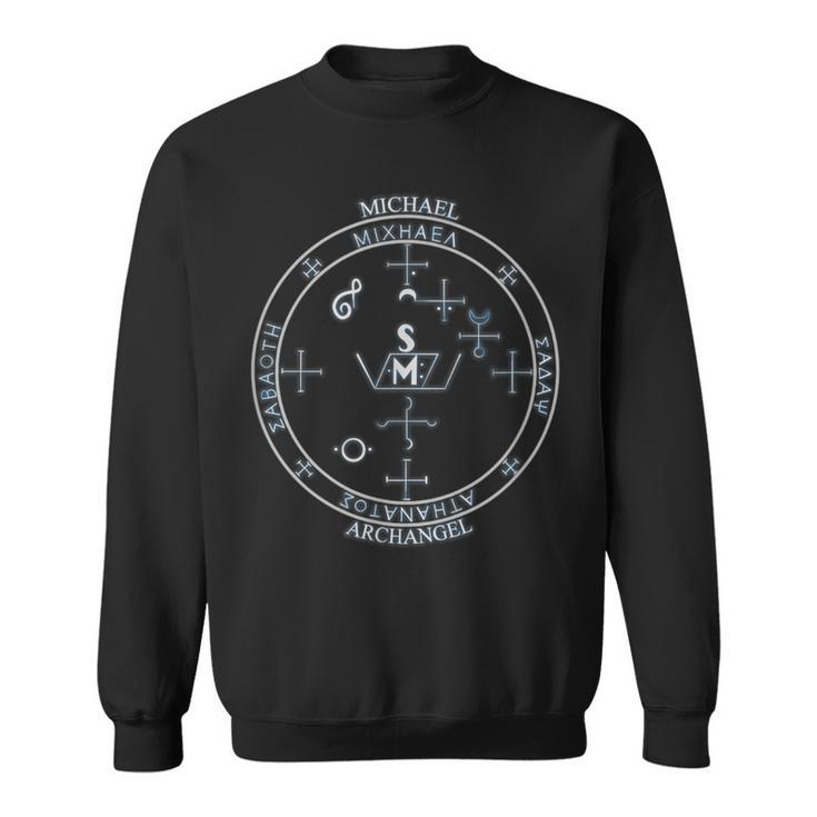 Archangel Michael Sigil Seal By Mortal s Sweatshirt