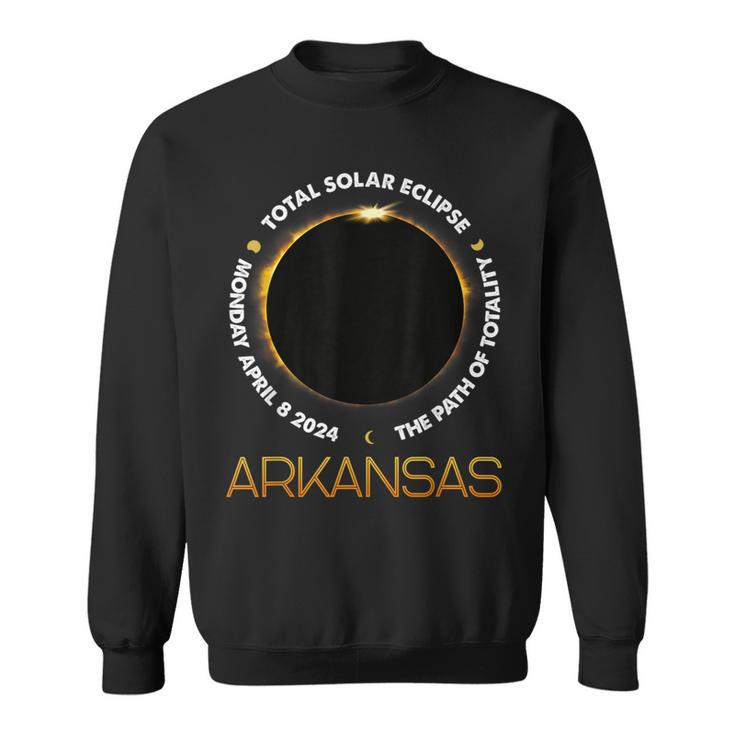Arkansas Total Solar Eclipse 2024 American Totality April 8 Sweatshirt