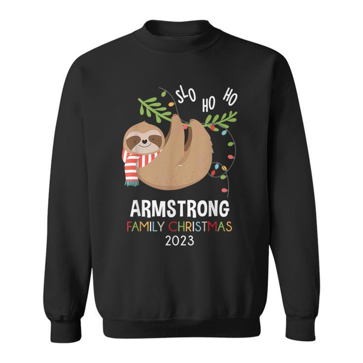 Armstrong Family Name Armstrong Family Christmas Sweatshirt