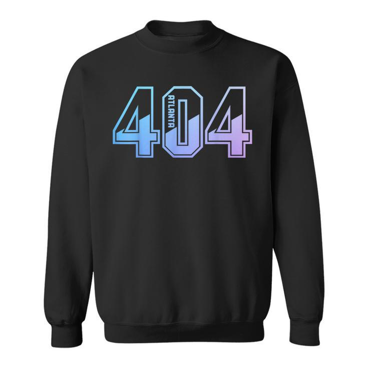 Atlanta Georgia Atl 404 Area Code Pride Vintage Sweatshirt