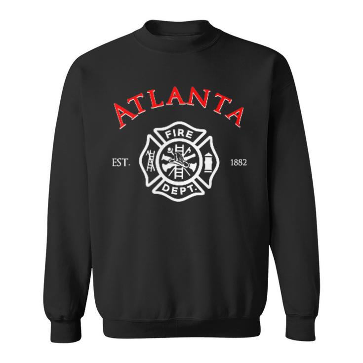Atlanta Georgia Fire Rescue Department Firefighters Sweatshirt