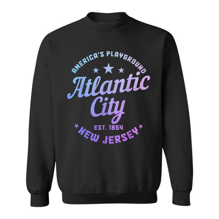 Atlantic City New Jersey Est 1854 Pride Vintage Sweatshirt