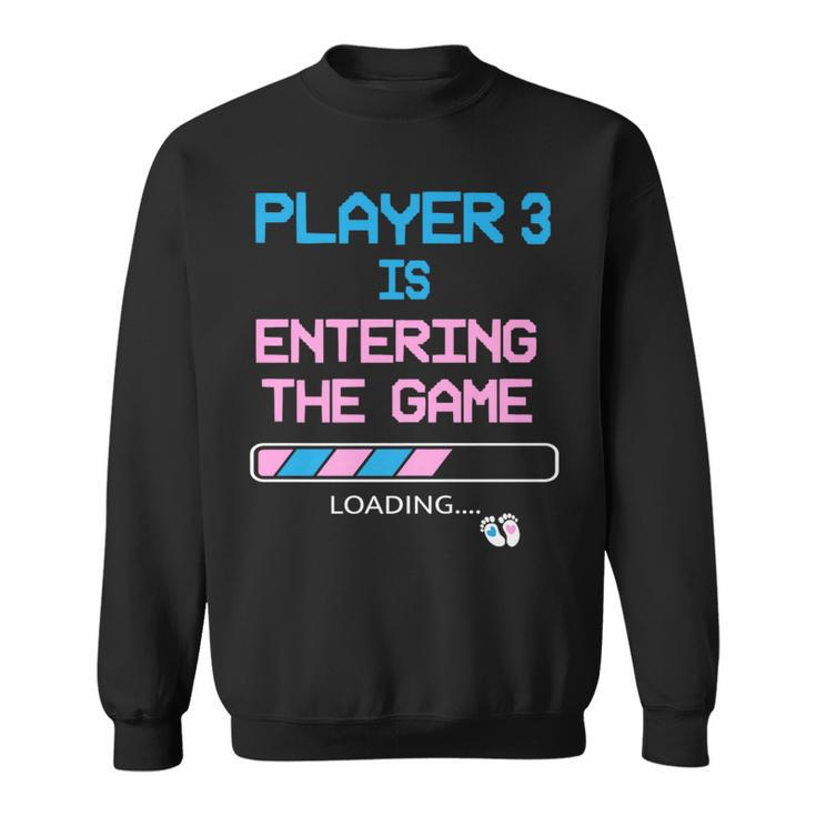 Baby Announcement New Dad Gender Reveal Father's Day Gaming Sweatshirt