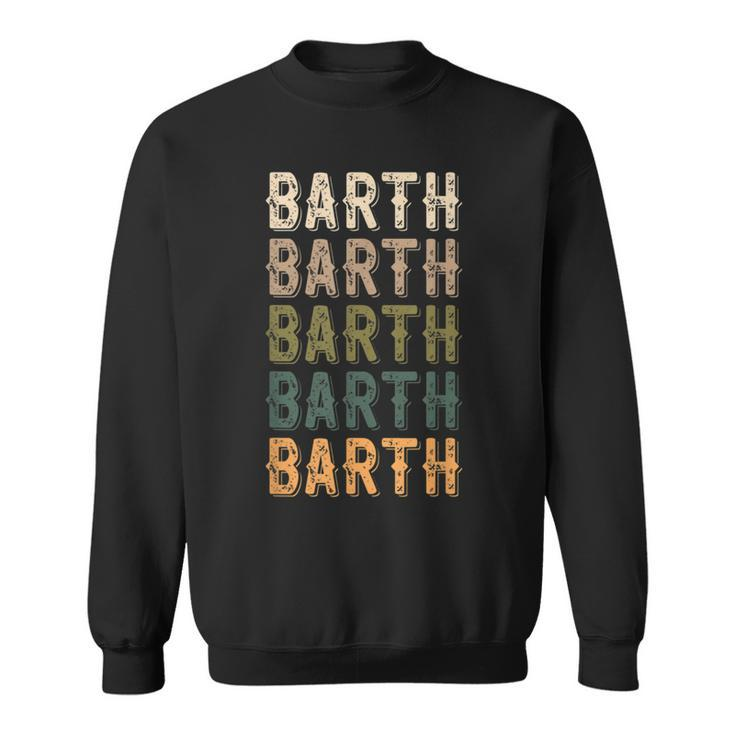 Barth Personalized Reunion Matching Family Name Sweatshirt