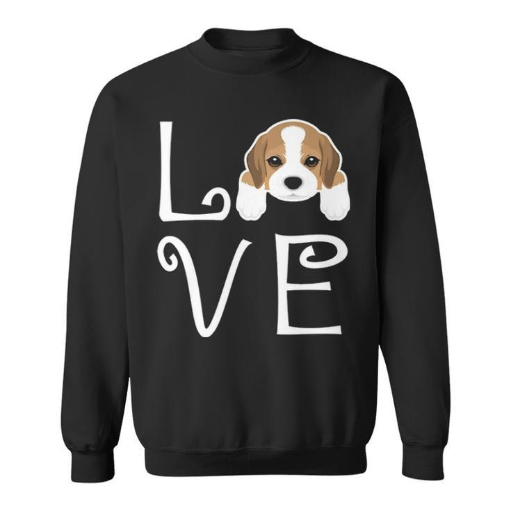 Beagle Love Dog Owner Beagle Puppy Sweatshirt