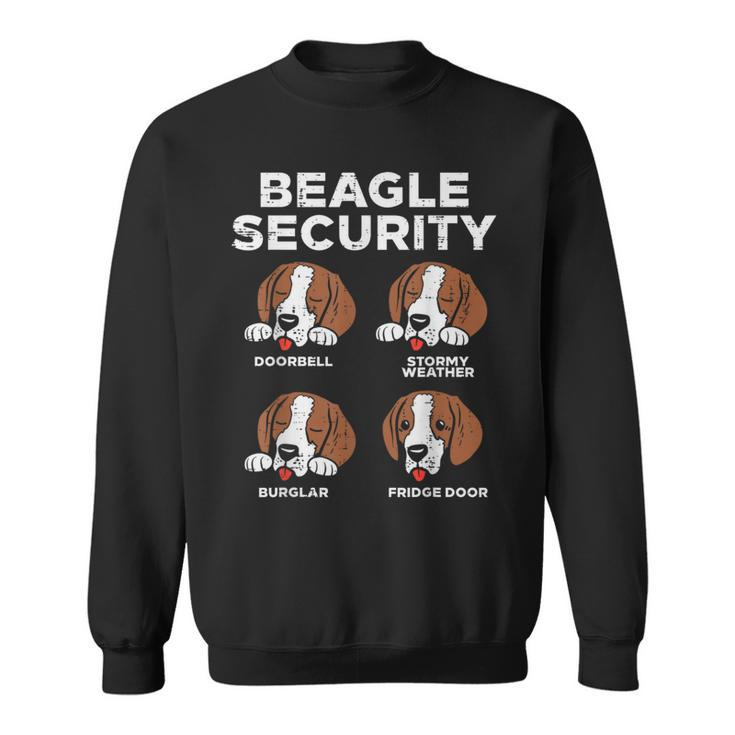 Beagle Security Pet Dog Lover Owner Women Sweatshirt