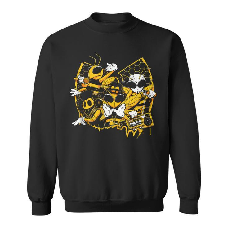 Bees Hip Hop Old School Rap Sweatshirt