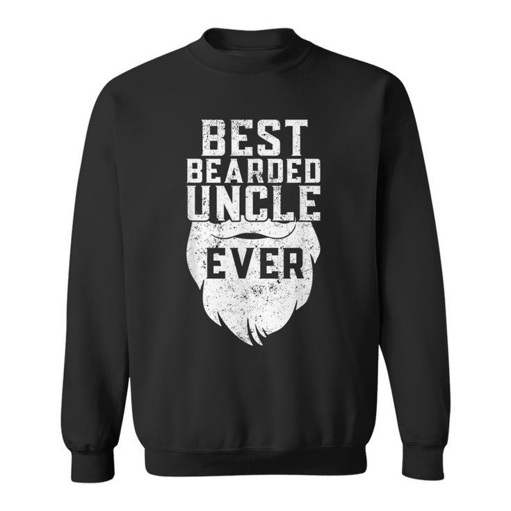 Best Bearded Uncle Ever Father's Day Facial Hair Sweatshirt
