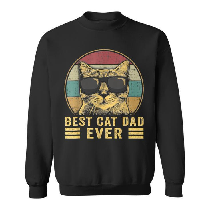Best Cat Dad Ever Father's Day Father Cat Daddy For Men Sweatshirt