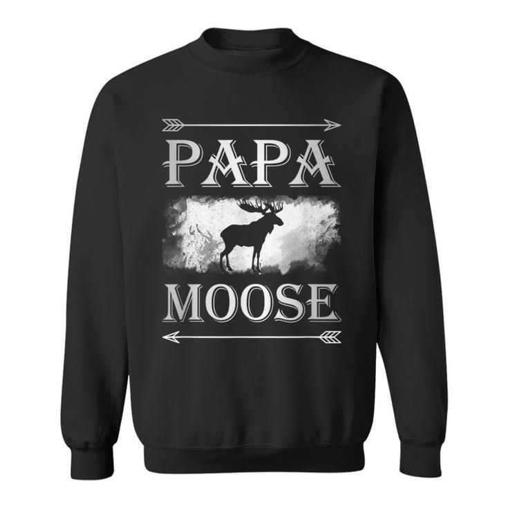 Best Husband Papa Moose Men Sweatshirt