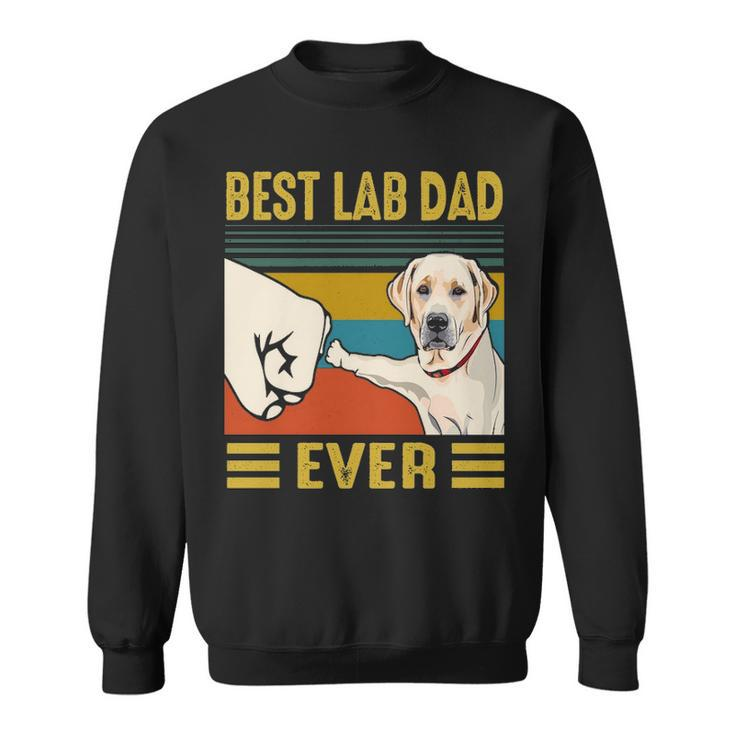 Best Lab Dad Labrador Retriver Dog Sweatshirt