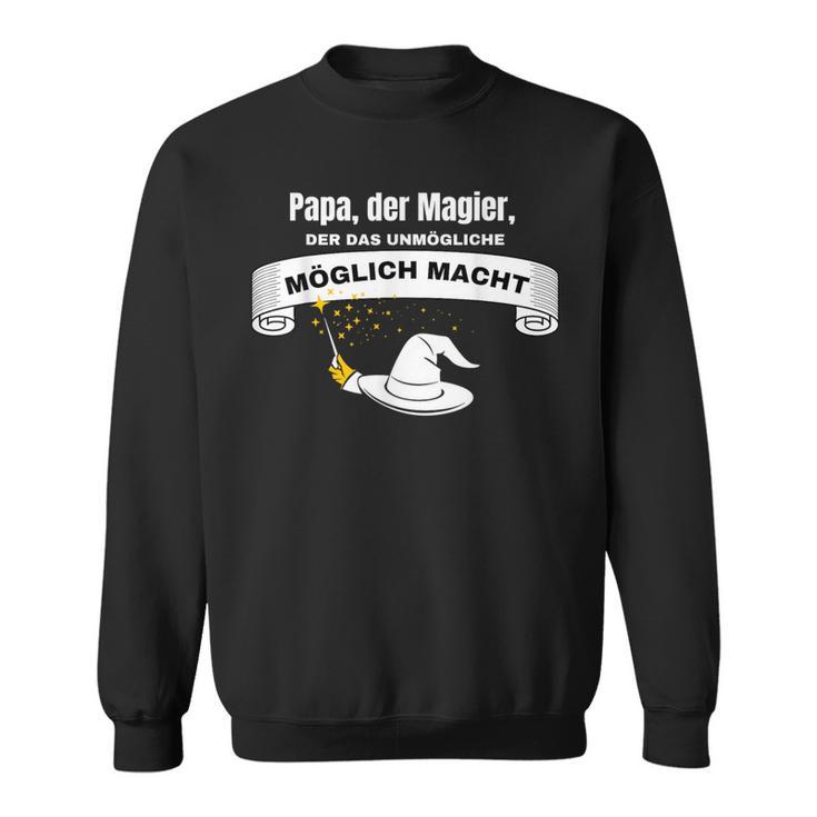 Beste Papaater Spruchatertag Papa ZaubererSweatshirt