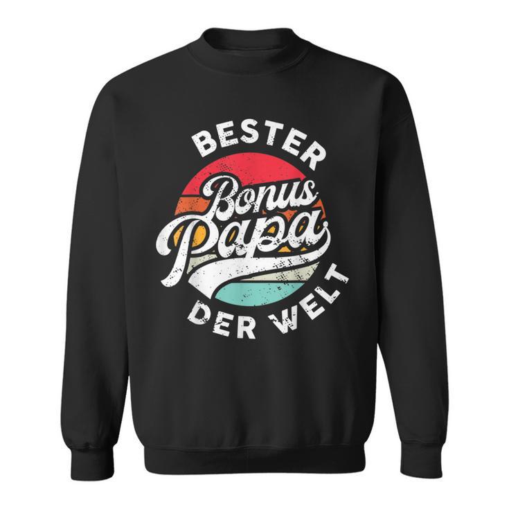 Bester Bonus Papa Der Weltintage Stepfather Father's Day Sweatshirt