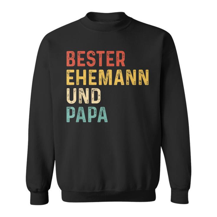 Bester Ehemann Und Papa Der Welt Sweatshirt