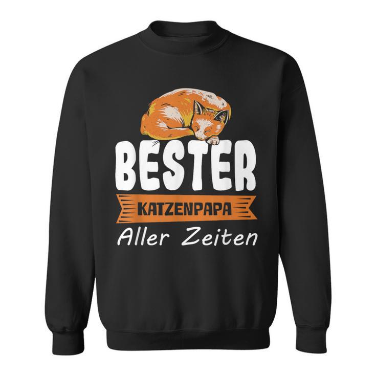 Bester Katzenpapa Aller Zeit Sweatshirt