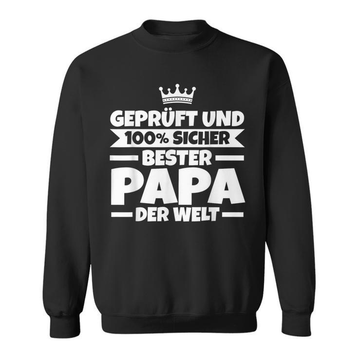 With Bester Papa Der Welt Sweatshirt