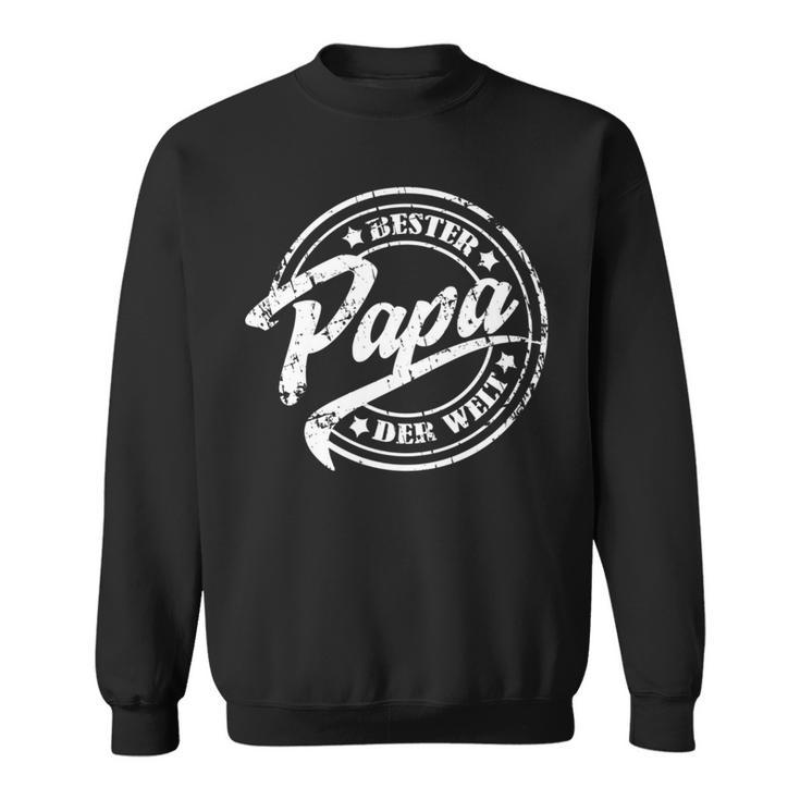 Bester Papa Der Welt Father's Dayintage Sweatshirt