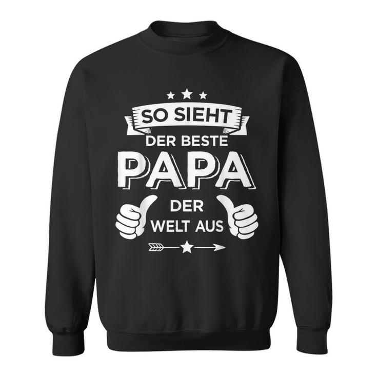 Bester Papa Der Welt Fürater Zumatertag Oder Weihnachten Sweatshirt