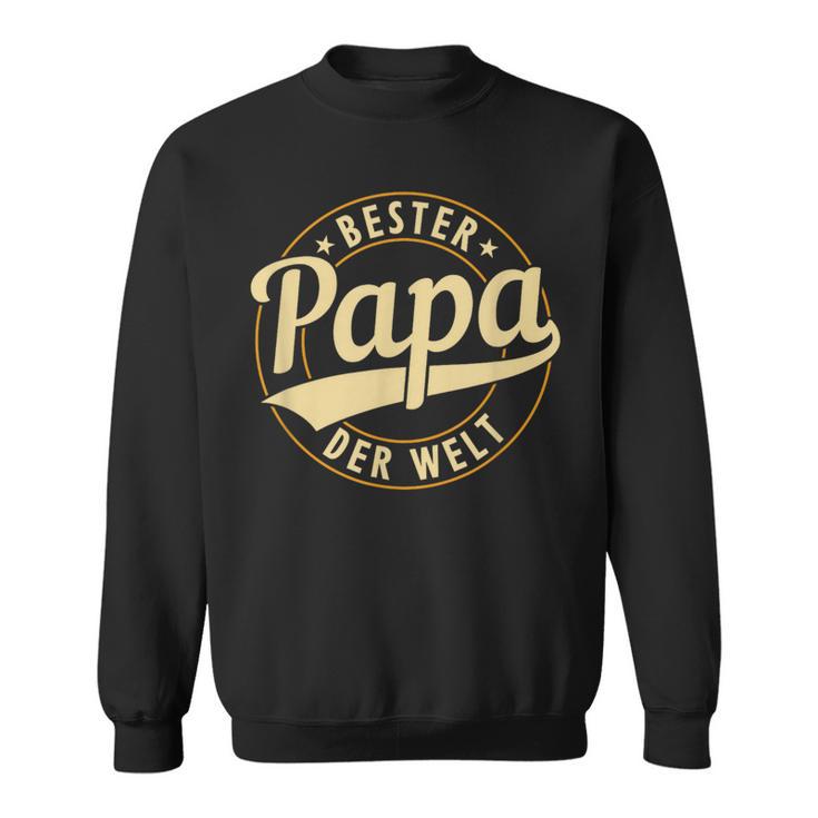 Bester Papa Der Weltatertag Geschenk Sweatshirt