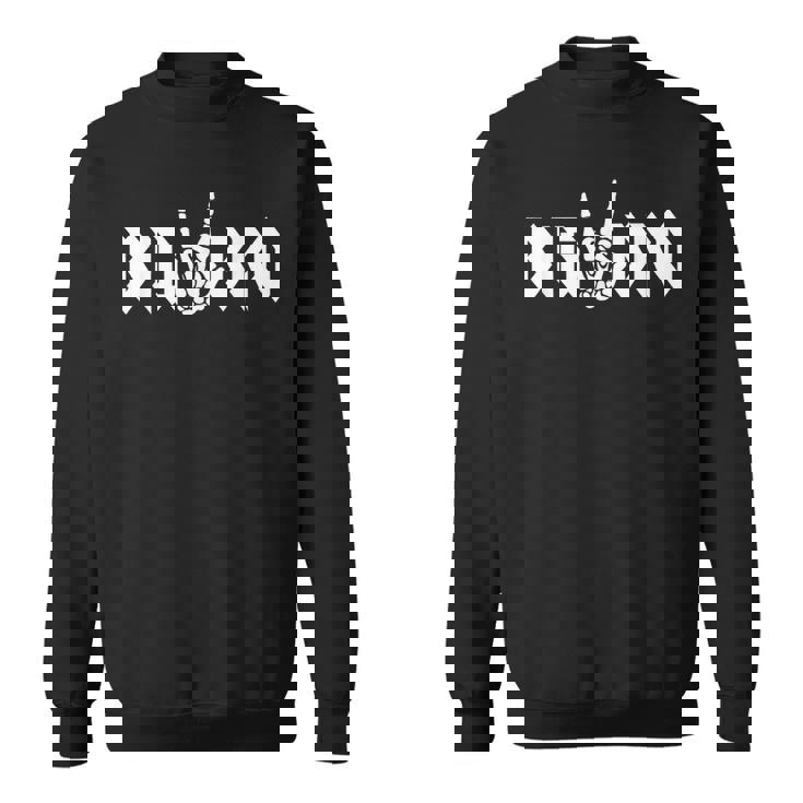 Big Brother Of The Bad Two The Bone Birthday 2 Years Old Sweatshirt