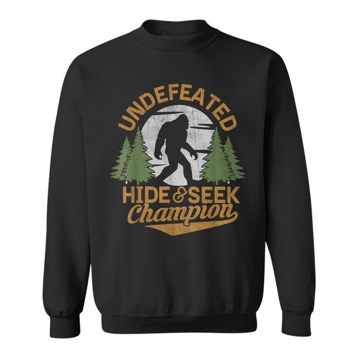 Bigfoot Hide And Seek Champion Sasquatch Stuff Men Sweatshirt