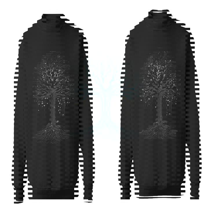 Binary Code Tree Computer Science Technology Coder Sweatshirt