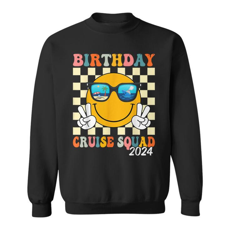 Birthday Cruise Squad 2024 Birthday Cruise Family Matching Sweatshirt