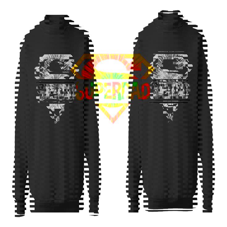 Black Super Dad Family Junenth Freedom 1865 Fathers Day Sweatshirt