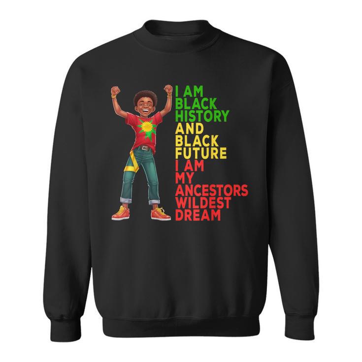 Black History Month Junenth Independence Day Kid Boy Sweatshirt