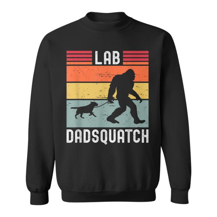 Black Yellow Chocolate Fox Red Lab Silver Dad Bigfoot Sweatshirt