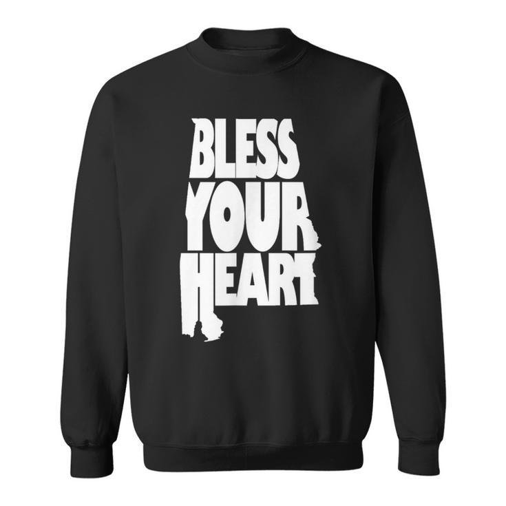 Bless Your Heart Alabama Pride Sweatshirt