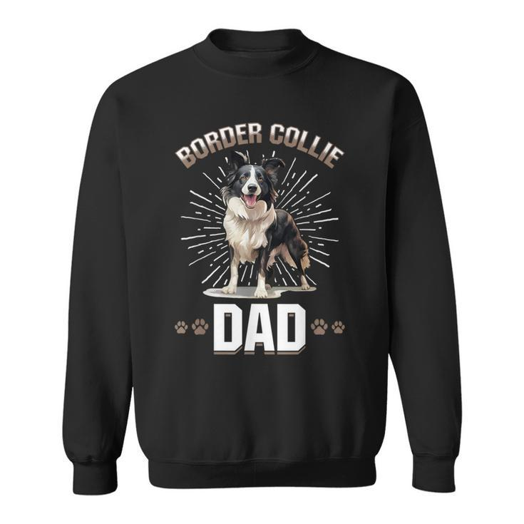 Border Collie Hund – Border Collie Dad Sweatshirt