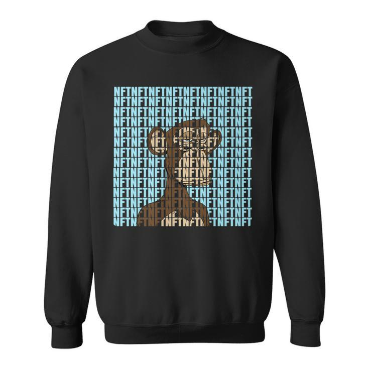 Bored Ape Yacht Club Nft Graphic Sweatshirt