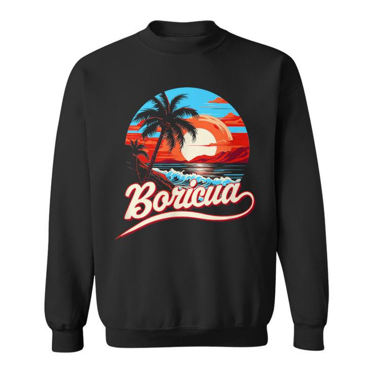 Boricua Spirit Beautiful Puerto Rican Pride Sweatshirt