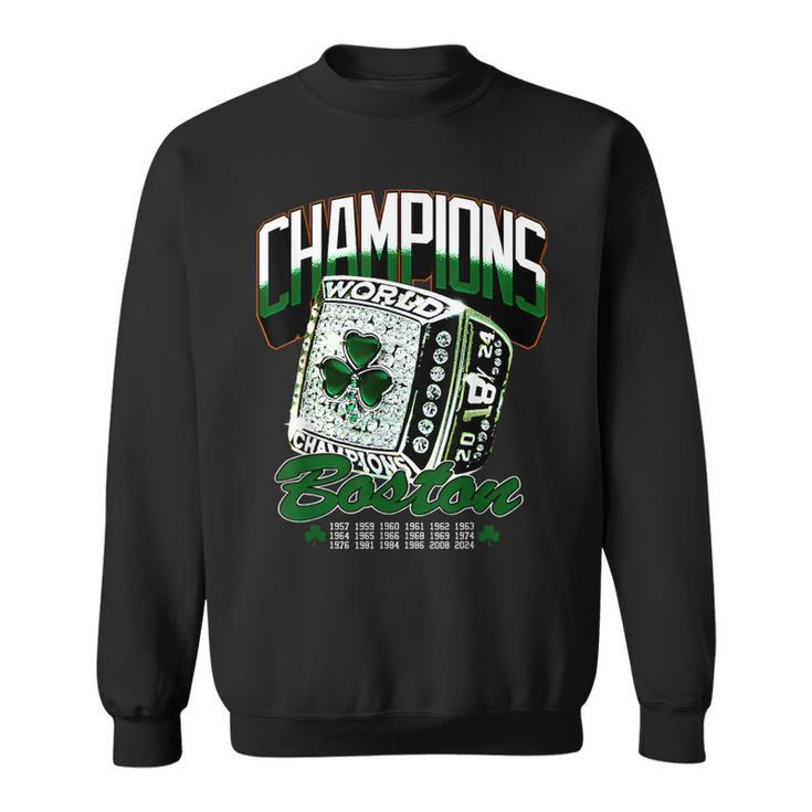 Boston World Champions Ring 2024 Sweatshirt