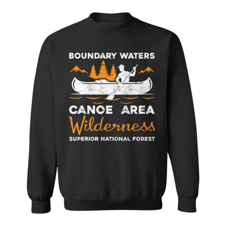 Boundary Waters Canoe Area Kayak Lover Sweatshirt