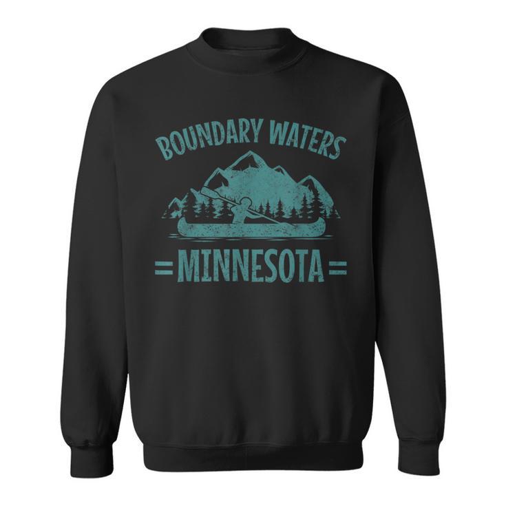 Boundary Waters Canoe Minnesota Canoeing Sweatshirt