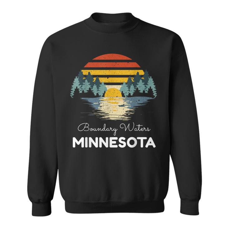 Boundary Waters Minnesota Vacation Group Sweatshirt