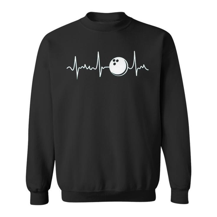 Bowling Heartbeat Bowling Sweatshirt