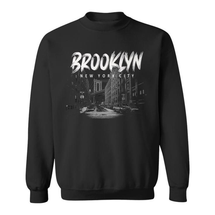 Brooklyn New York Backprint Sweatshirt
