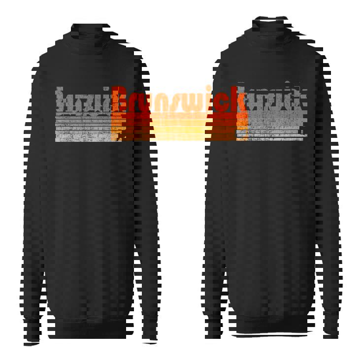 Brunswick Style Rétro Des Années 80 De L'ohio Sweater e