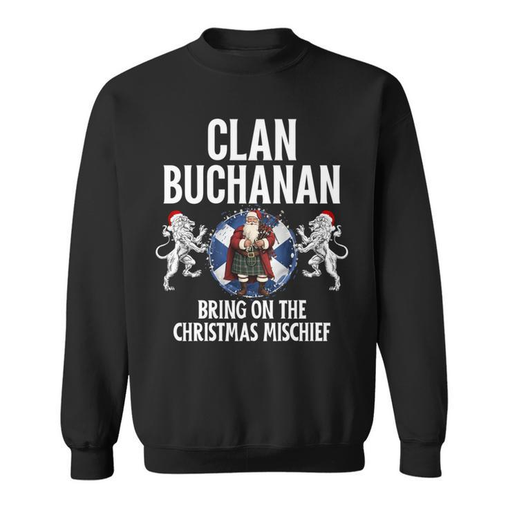 Buchanan Clan Christmas Scottish Family Name Party Sweatshirt
