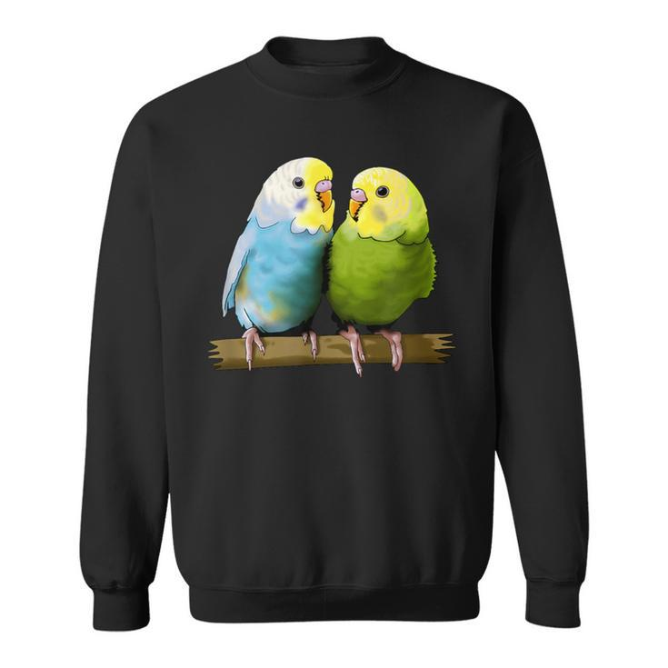 Budgie Pet Parrot Bird Sweatshirt