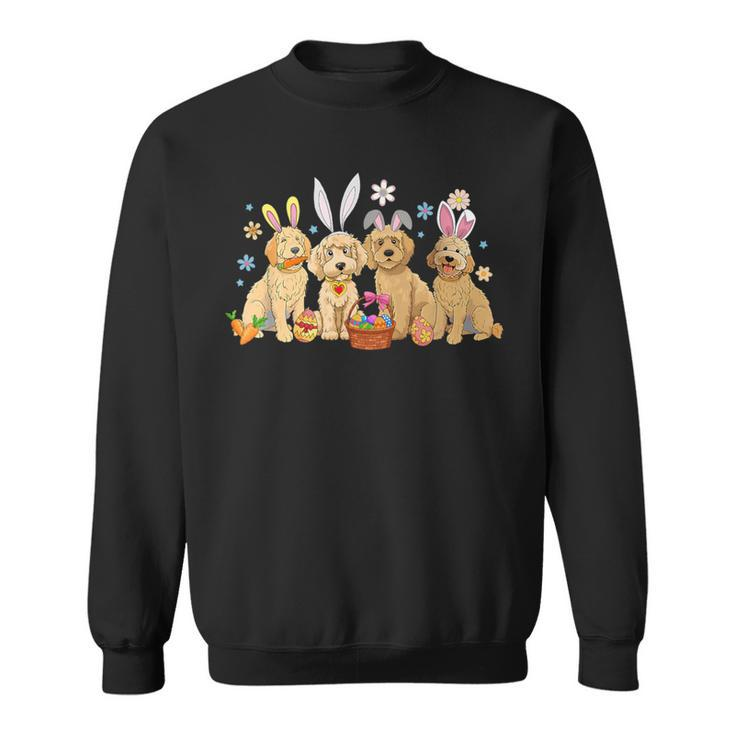 Bunny Happy Easter Dogs Sweatshirt