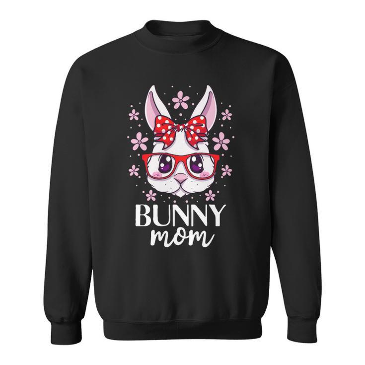 Bunny Mom Mama Cute Rabbit Lover Bunnies Owner Sweatshirt