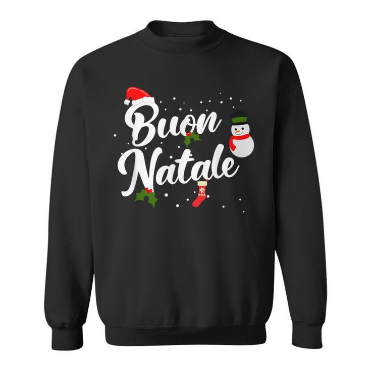 Buon Natale Italian Christmas Sweatshirt