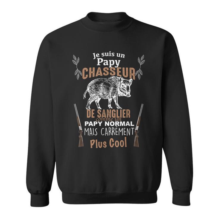 Sweat à Capuche Humour Chasseur 'Le Sanglier M’appelle' - Cadeau Original Pour Homme - 9