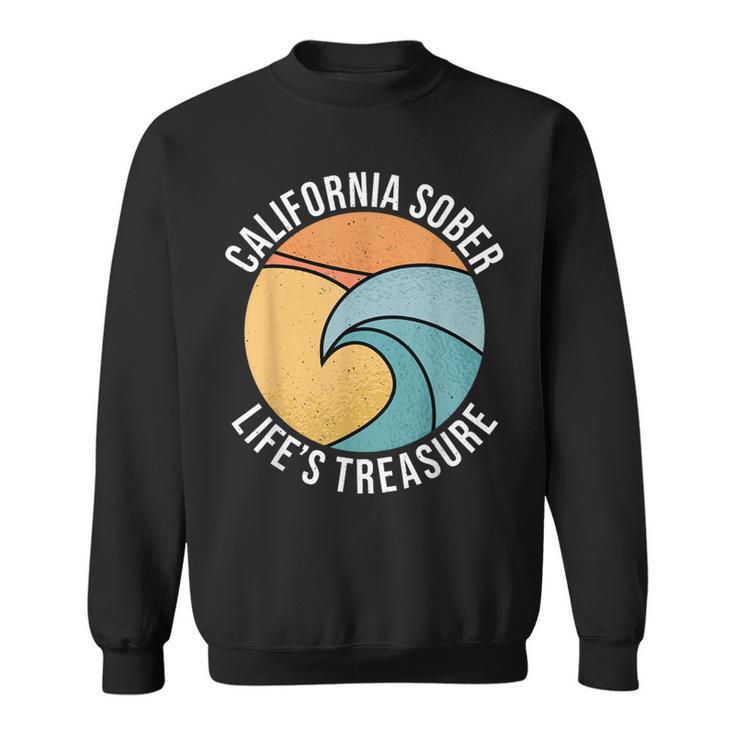 California Sober Life's Treasure Recovery Legal Implications Sweatshirt