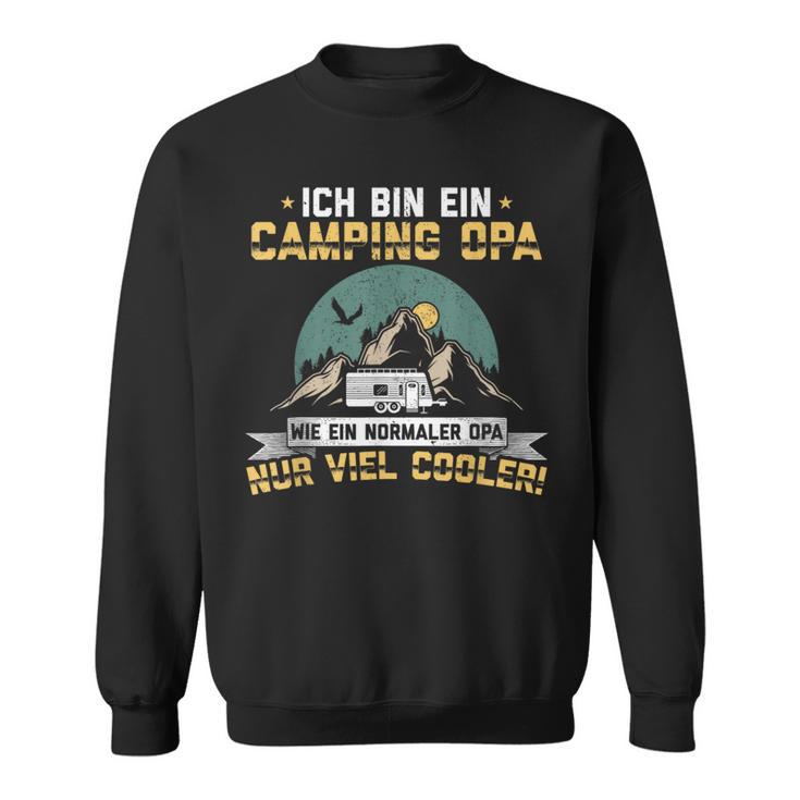 Camper Grandpa Camping Camper Caravan Sweatshirt