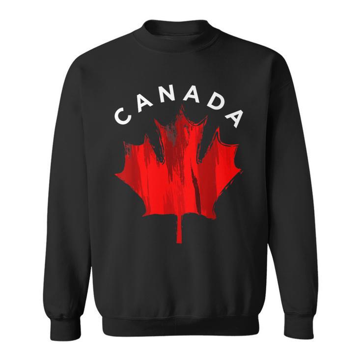 Canadian Idea Maple Leaf Canada Sweatshirt